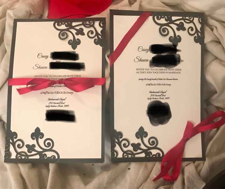 Making your own invites? - 1
