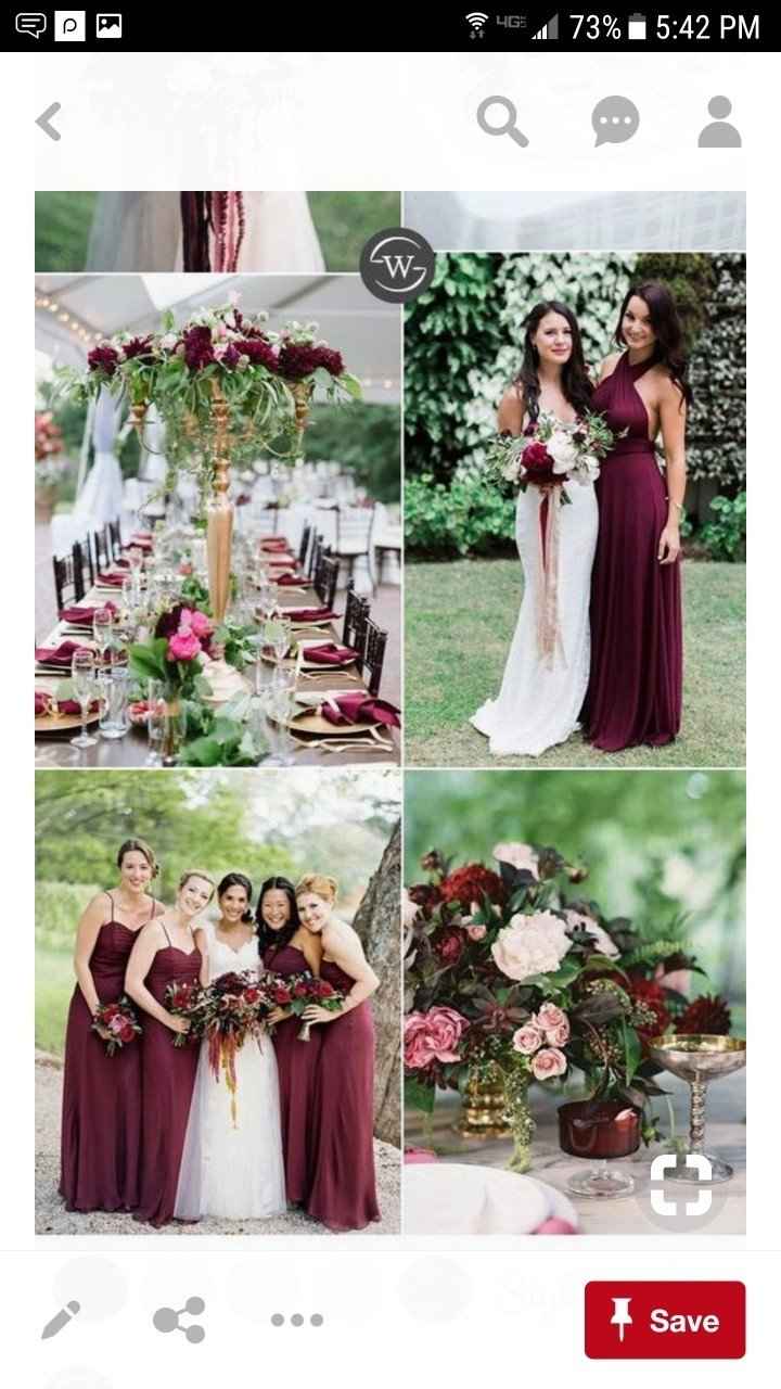 Wedding colors and atmosphere