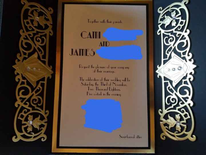Invitations are here! (pictures) - 2