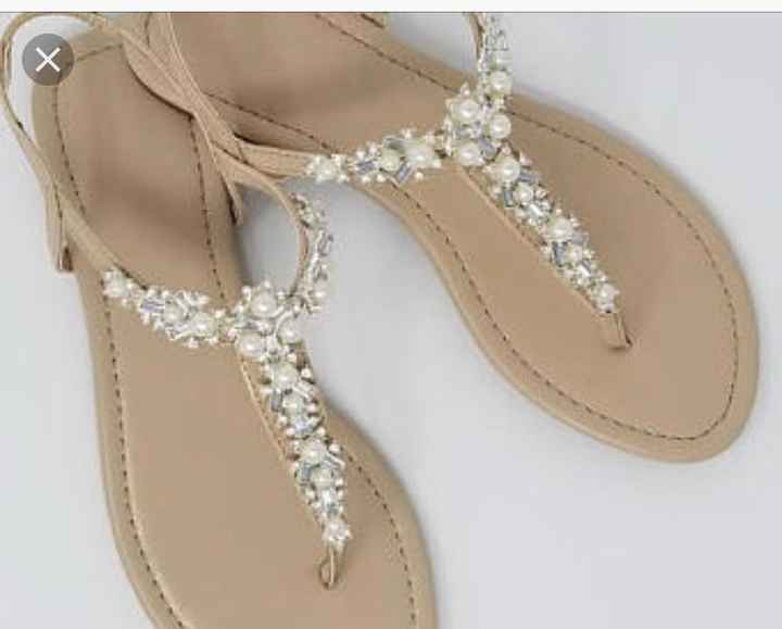 Beach wedding sandals - 1