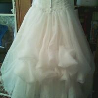 Organza Dress Bustle Trouble