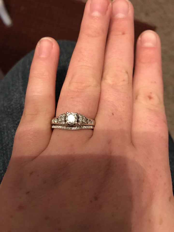 Got the wedding band finally!!