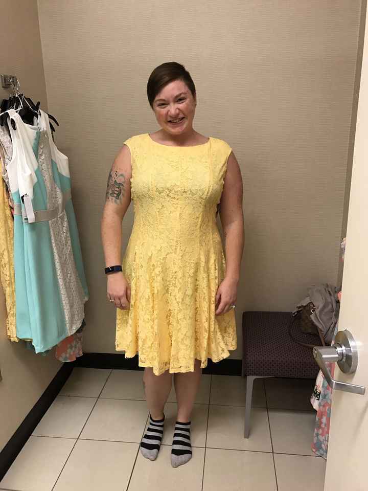 Bridal shower attire