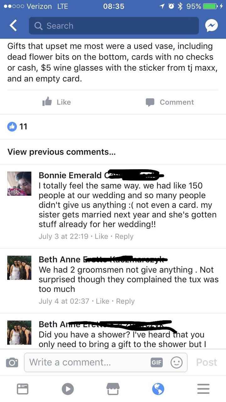 Some people!!  Holy cow.  SMH.  Thoughts?