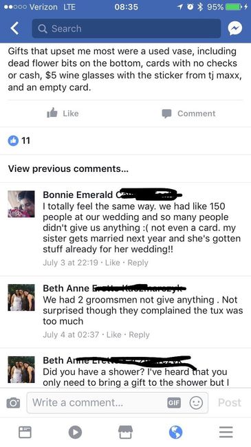 Some people!!  Holy cow.  SMH.  Thoughts?