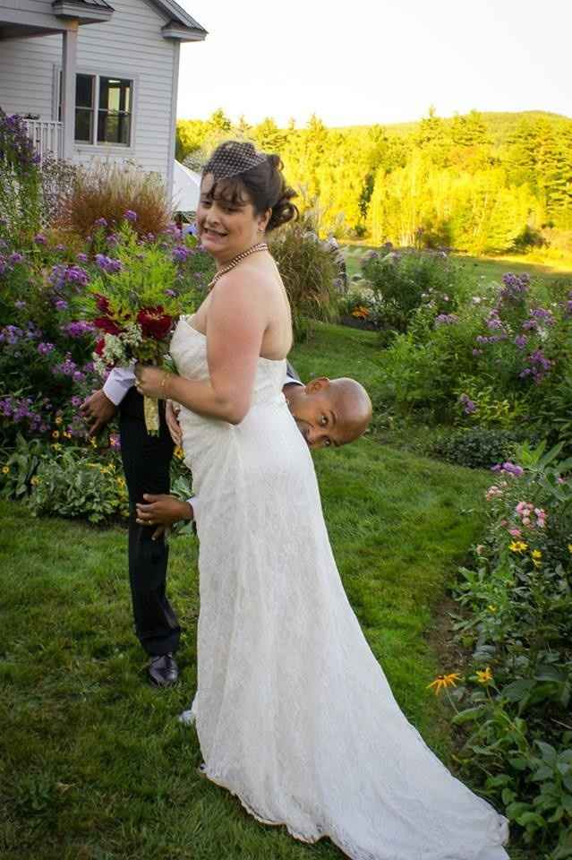 Weird photos-wedding engagement or personal