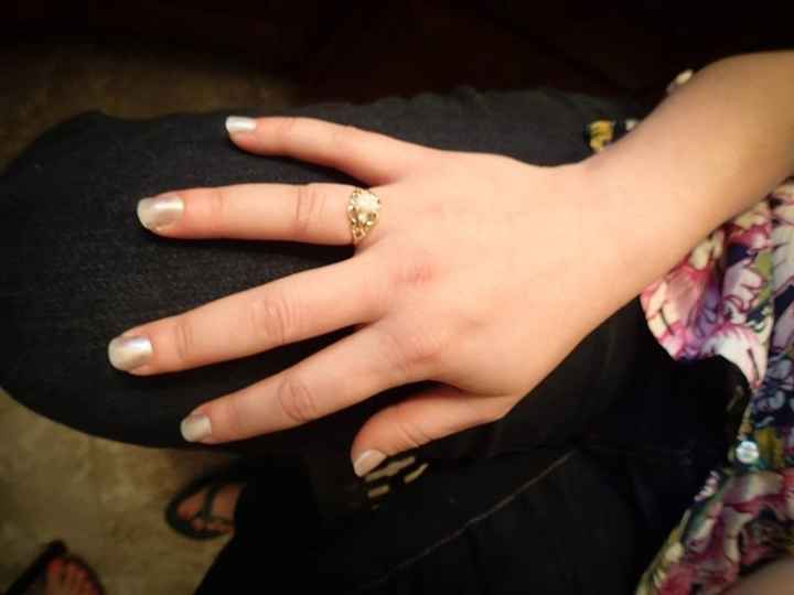 Small engagement rings unite!