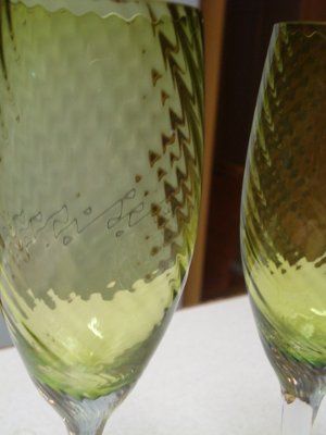 Bought my champagne flutes today :) Pics