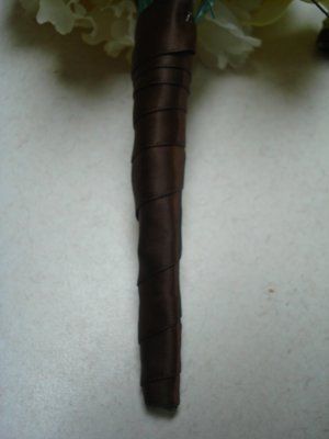 For the ladies wondering about my Ribbon work on my Bouquets! I tried something for you * Pics