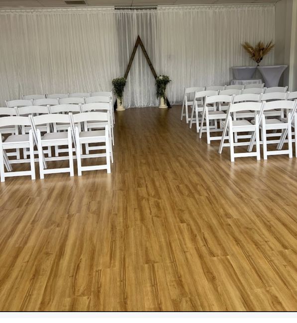 Where can you set up happy hour is your having a room flip from ceremony to reception. Also my venue only has 2 large rooms the bridal suite and the m 1