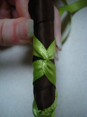 For the ladies wondering about my Ribbon work on my Bouquets! I tried something for you * Pics