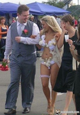 Just found the classiest wedding dress I've ever seen..