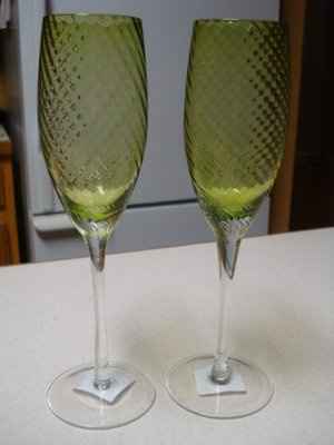 Bought my champagne flutes today :) Pics