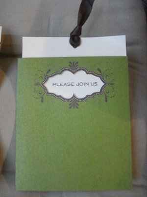 Bought some invitations today!  *pics
