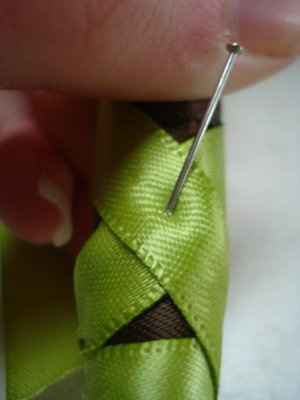 For the ladies wondering about my Ribbon work on my Bouquets! I tried something for you * Pics