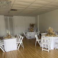 Where can you set up happy hour is your having a room flip from ceremony to reception. Also my venue