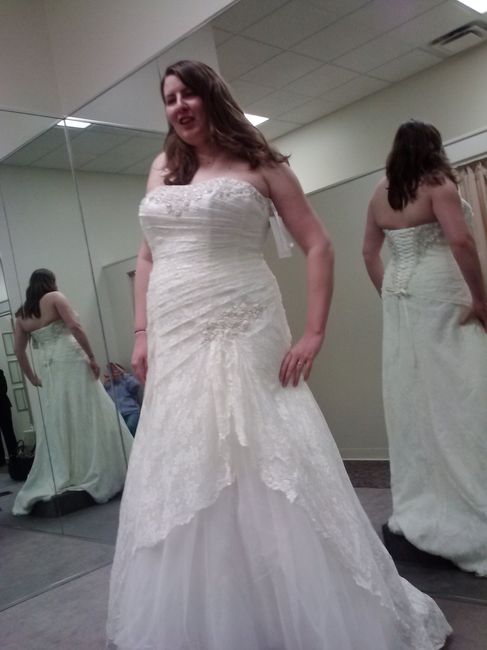 Show me your Davids Bridal dresses:)