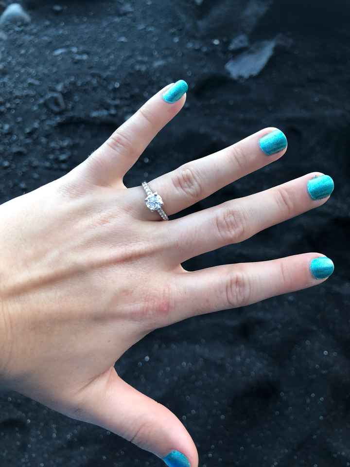 Can i see your engagement rings?? - 2