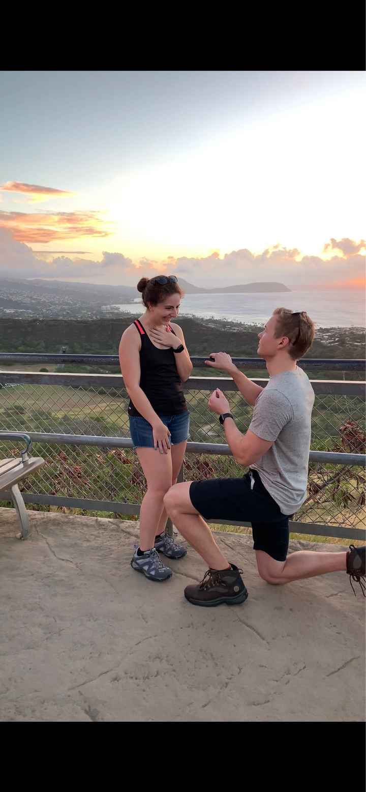 How did you get engaged? - 1