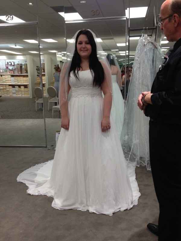 Spin-off! Show me your David's Bridal gowns!