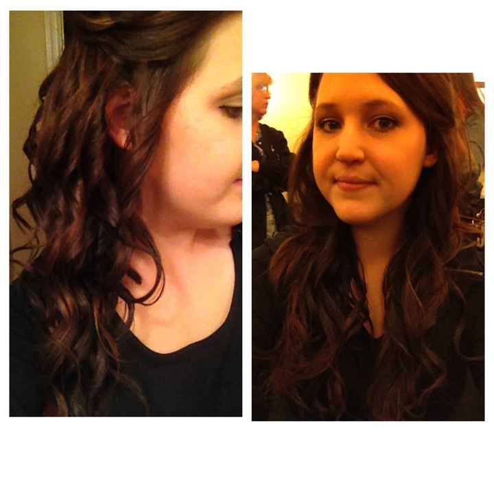 Just got home from my hair trial!