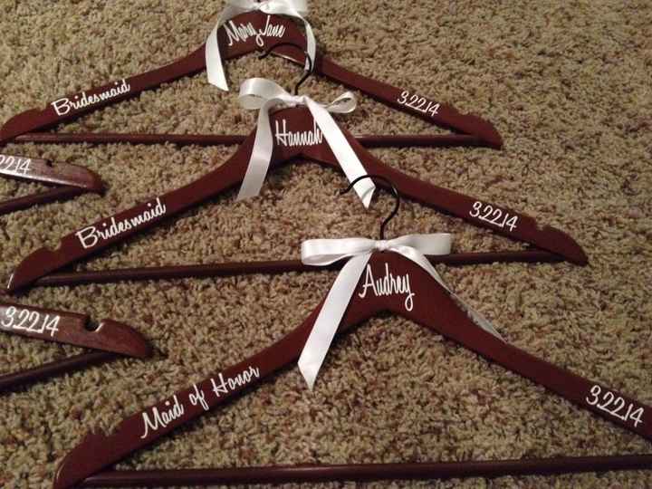 Finished my DIY hangers!