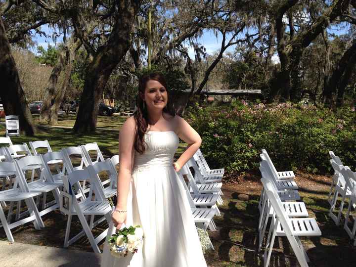 Married Gals! Before and After in your Wedding Dress...