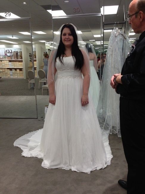 Spin-off! Show me your David's Bridal gowns!