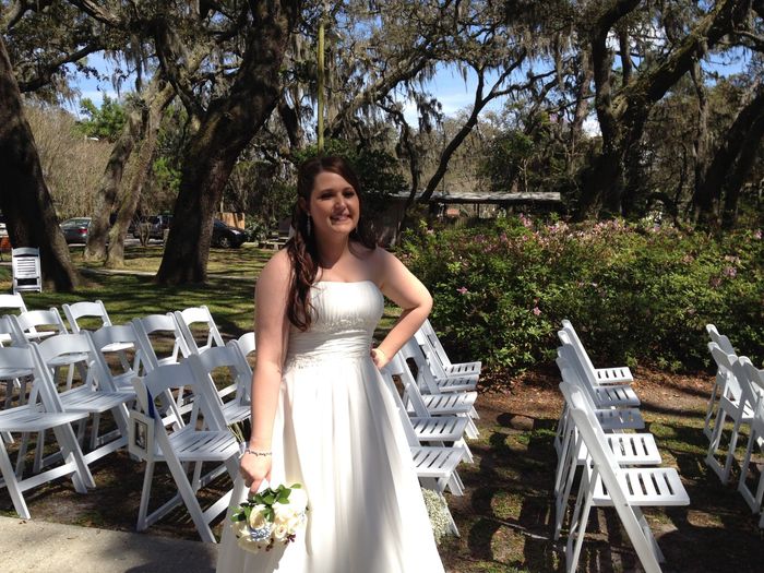 Married Gals! Before and After in your Wedding Dress...