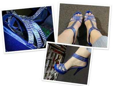 Glass slipper - show me your wedding shoes!