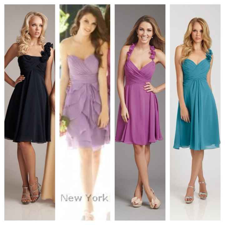 For those of you that let your BMs pick their own dresses...