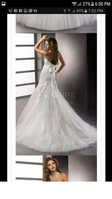 Second hand dress