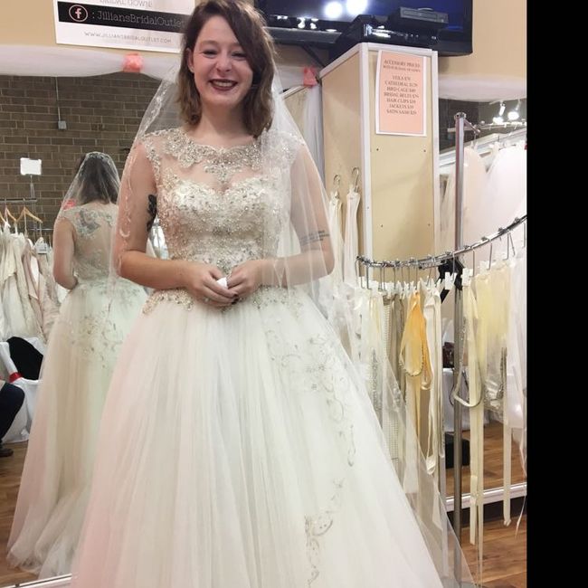#TBT - throw back to when you said yes to the dress! - 1