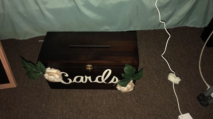 Welcome Sign & Card Box - 2