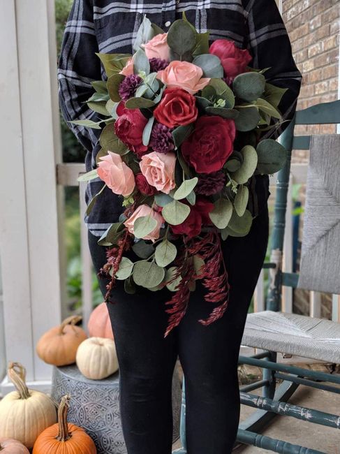 White or colorful bridal bouquet? - 1