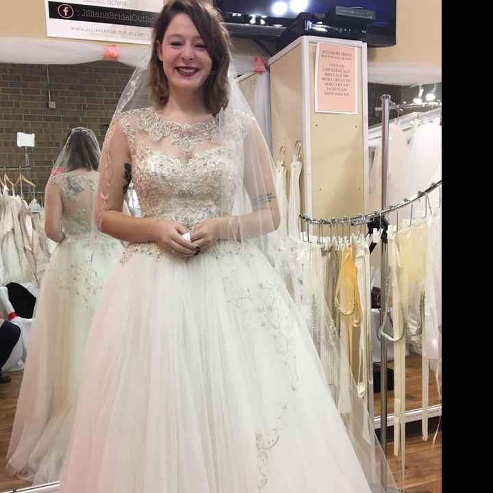 #TBT - throw back to when you said yes to the dress! - 1