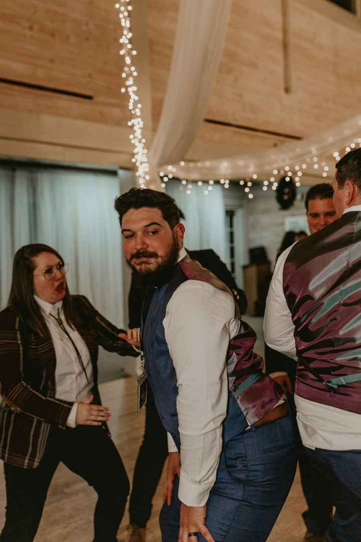I can't with these two! LOL Between my husband and my officiant, they keep me laughing.