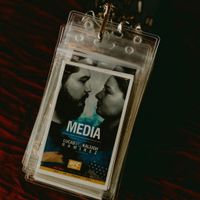 Our "press passes" for our UFC debut!