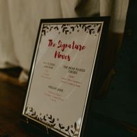 Drink menu
