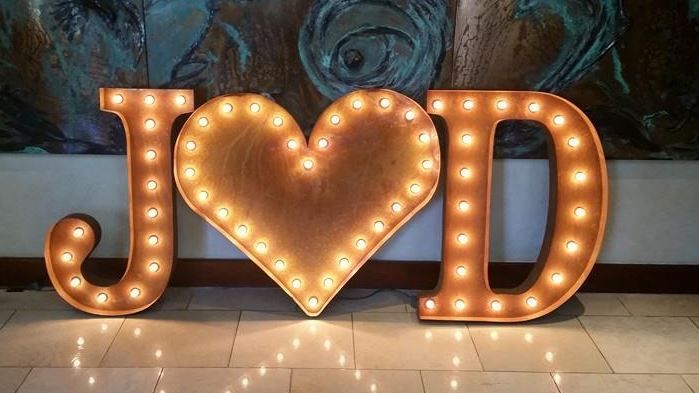 Marquee letter lights 1