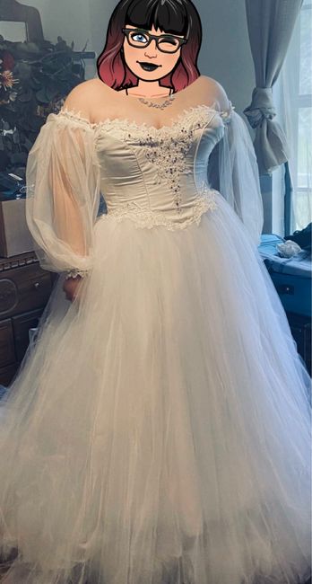 Anyone going unique/ vintage/ handmade/ 2nd hand for wedding dress? Show them off! 5