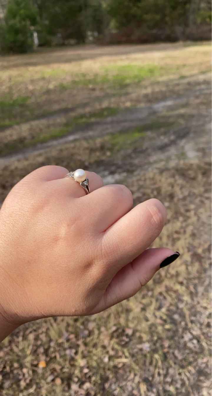 You said yes.. now let’s see those RINGS ✨💍💍💍✨ - 1