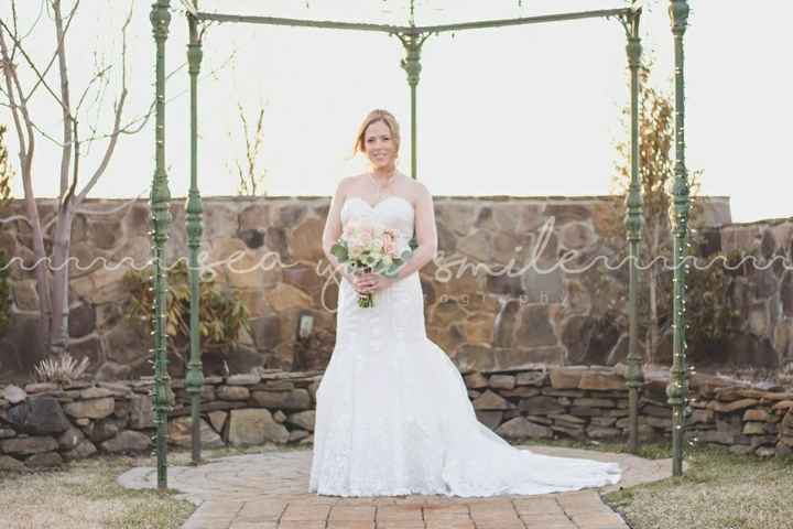 Please show your wedding dress, ladies - 2