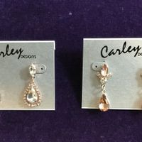 What Earrings Did Your Bridesmaids Wear or Did You Provide For Them? - 1
