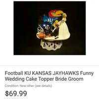 Crisis. Need Jayhawk cake topper
