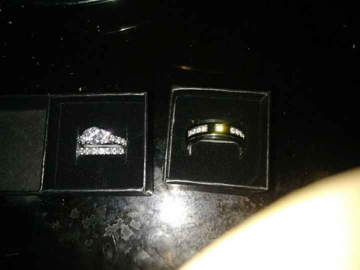 Our rings!!! - 2