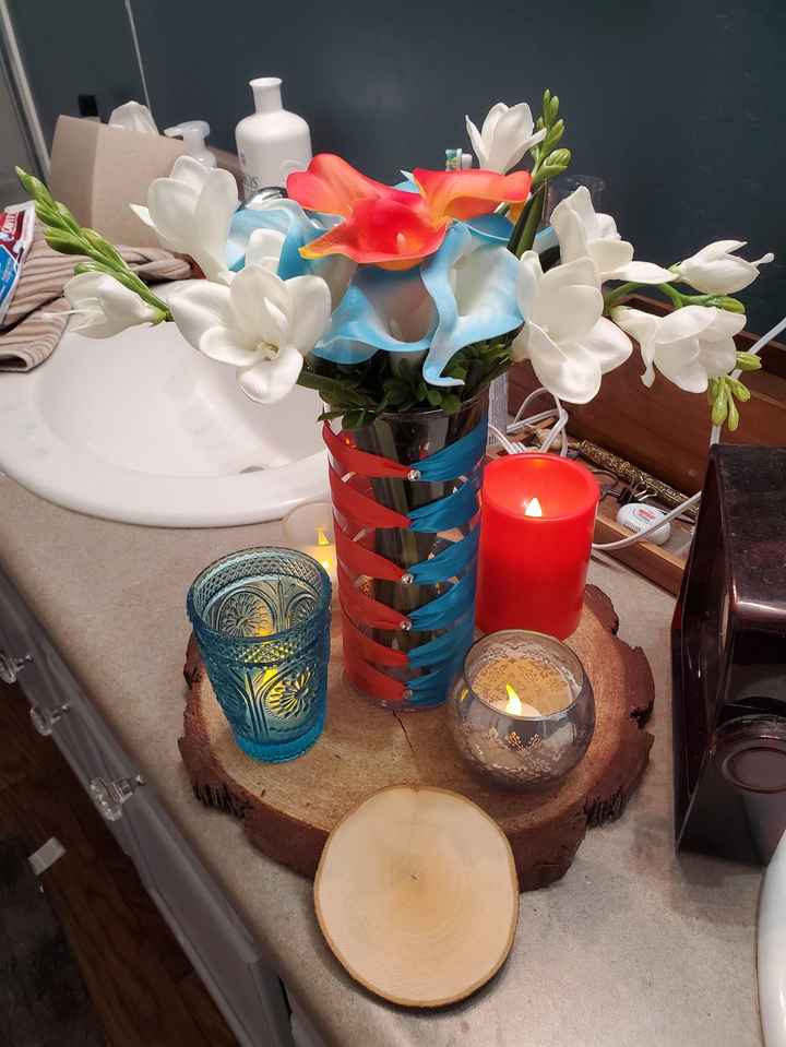 diy Flower Centerpieces - Not sure I'm happy with them :( - 1