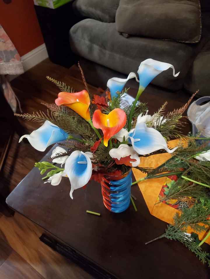 diy Flower Centerpieces - Not sure I'm happy with them :( - 4