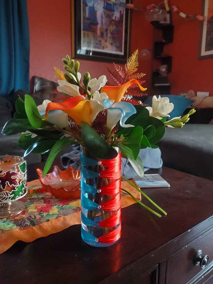 diy Flower Centerpieces - Not sure I'm happy with them :( - 1