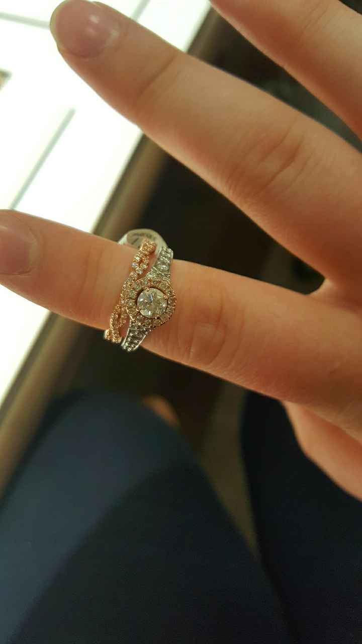 Halo rings without matching wedding band